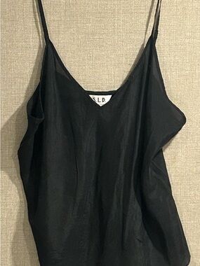 100% silk Cami, spaghetti strap, minimalist, classy, elegant. XL
